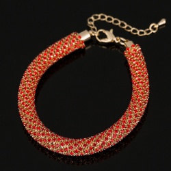 Браслет Кристальная сетка