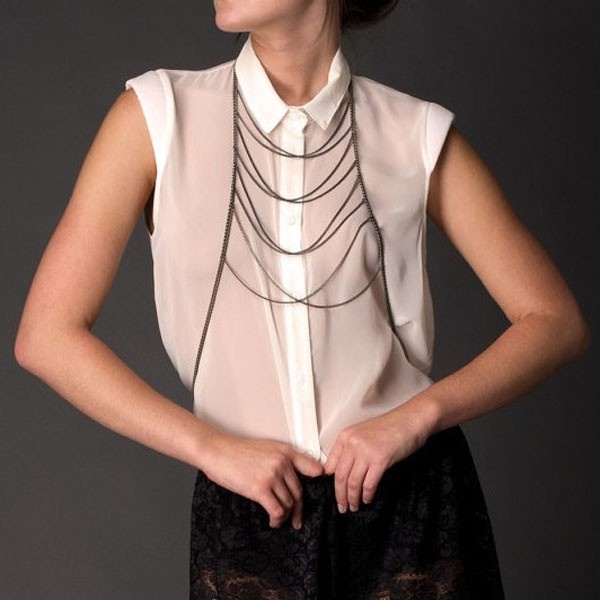 Цепочка на тело Портупея