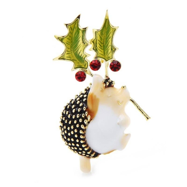 Брошка лісова Їжачок