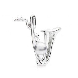 Брошка Саксофон