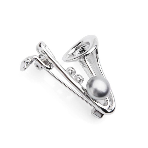 Брошка Саксофон