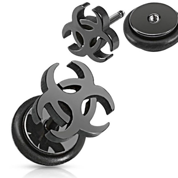 Фейк плаги обманки из стали Spikes Danger PSFX-75