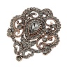 Брошка вінтажна Візерунок