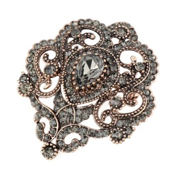 Брошка вінтажна Візерунок