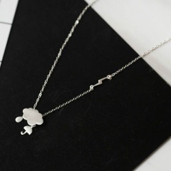 Цепочка на шею Дождевая тучка lan-2826