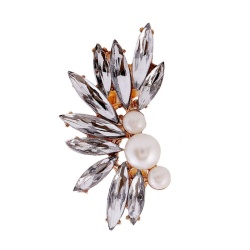 Кафф з камінням Crystal Pearl