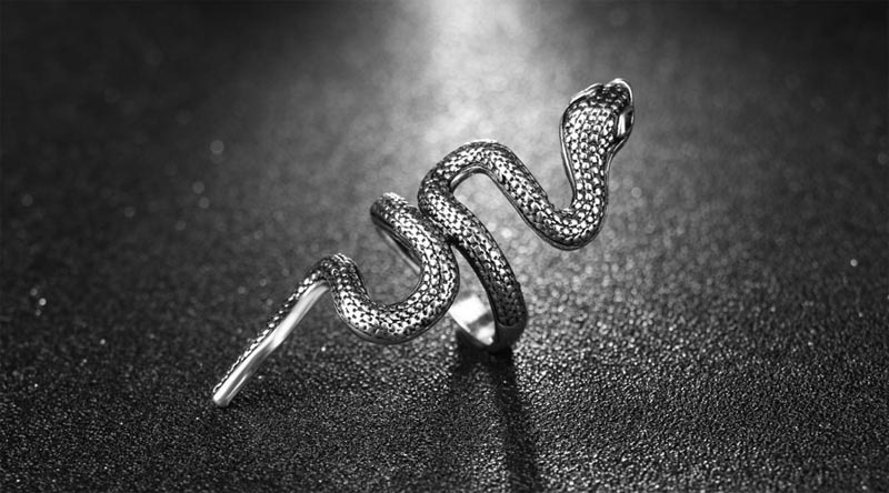 Кольцо змея Снейк