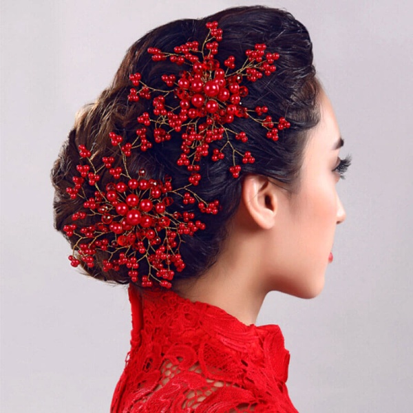 Гребень для волос Перламутровая ветвь