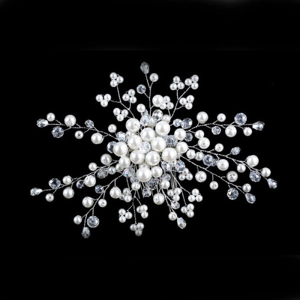 Гребень для волос Перламутровая ветвь