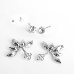 Серьги гвоздики Лолита