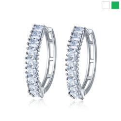 Серьги кольца Конго-Кристалл