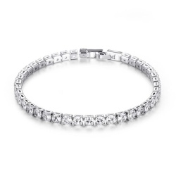 Браслет із кристалами циркону