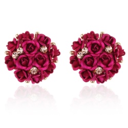 Сережки гвоздики Троянди