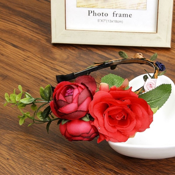 Обруч для волос Розочный акцент