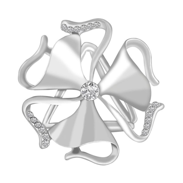 Брошь для шарфа Квітковий завиток