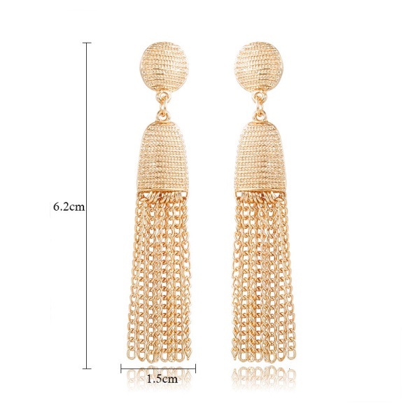 Серьги кисточки Цепочка