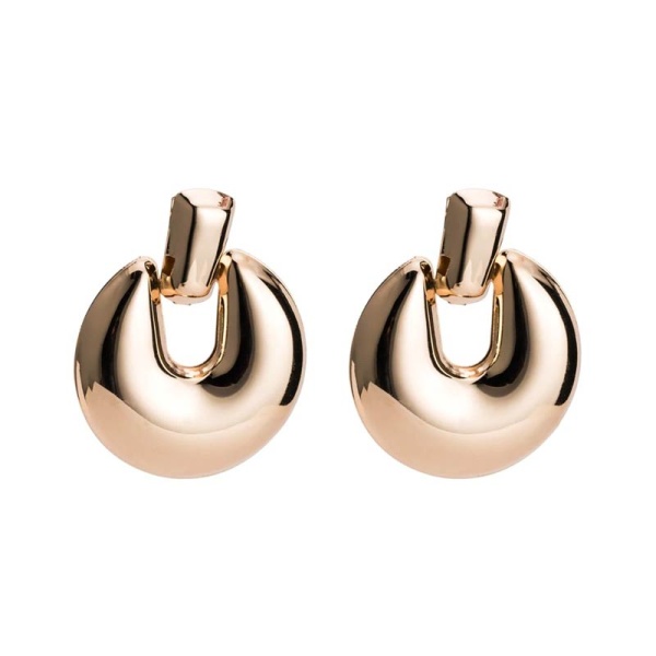 Серьги кольца Объемные lan-3470