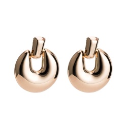 Серьги кольца Объемные lan-3470