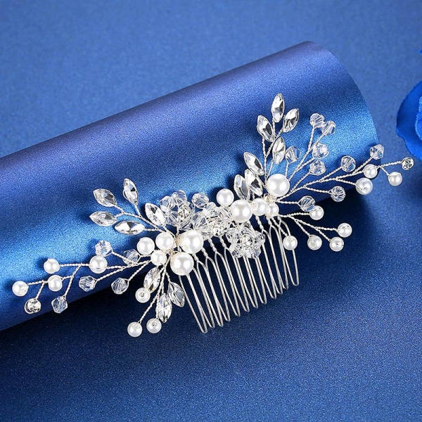 Свадебный гребень для волос Нежность