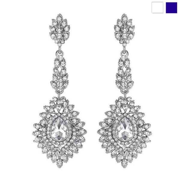 Сережки люстри Isabelle із кристалами звароски