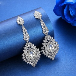 Сережки люстри Isabelle із кристалами звароски