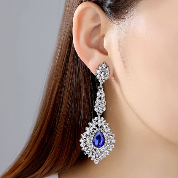 Сережки люстри Isabelle із кристалами звароски