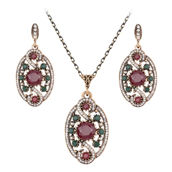 Набор украшений Величие: кулон и серьги