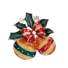 Брошь Новогодние игрушки