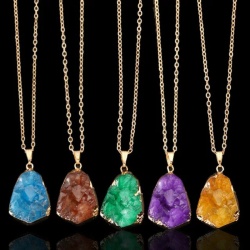 Кулон Кварц с цепочкой