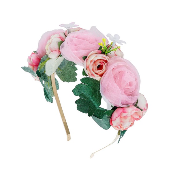 Обруч для волос Нежность с розами