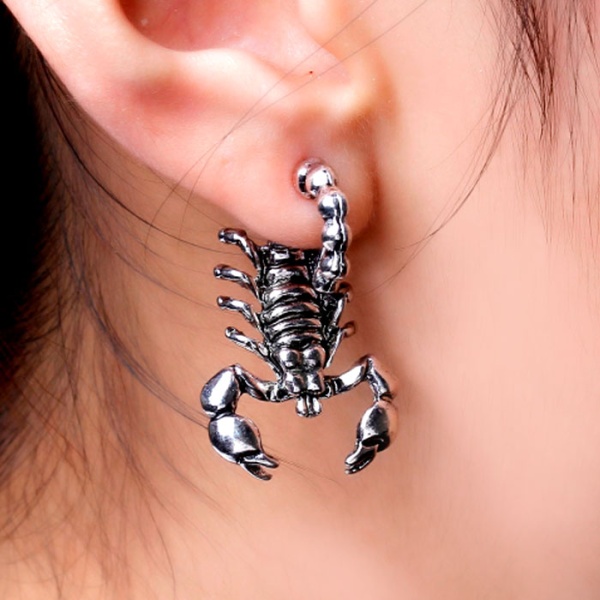 Сережки Скорпіон