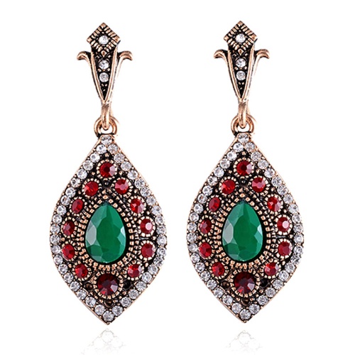 Серьги подвески Джемре