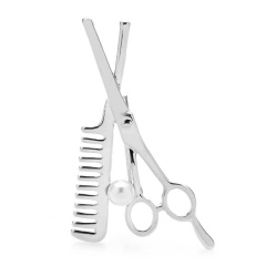 Брошь парикмахер