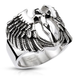 Перстень из стали Spikes Архангел