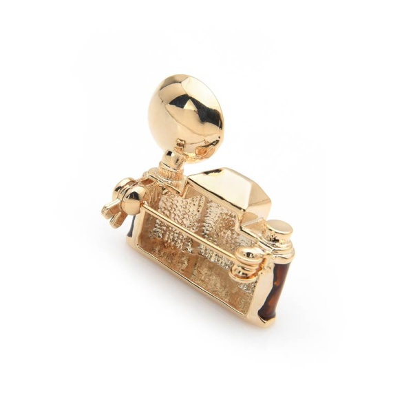 Брошь фотоаппарат