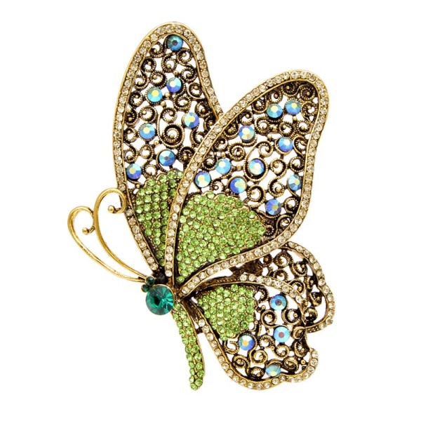 Брошка Великий метелик lan-3211