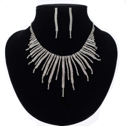 Набор бижутерии кристальный дождь