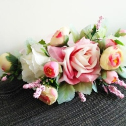 Венок на голову с цветами lan-3339