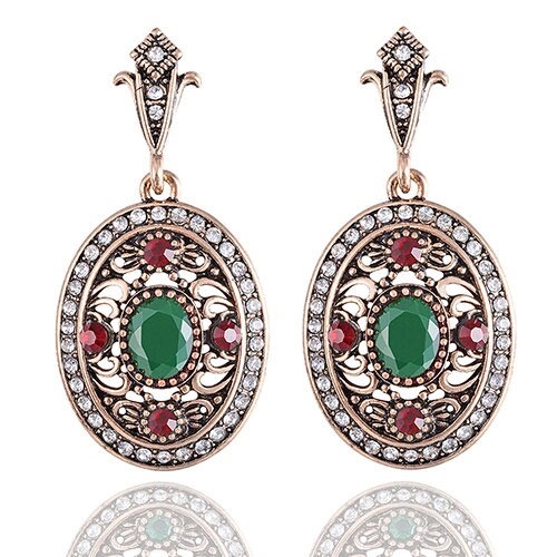 Сережки підвіски в турецькому стилі.