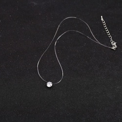 Кулон невидимка на леске Кристаллик