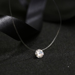 Кулон невидимка на волосіні Кристаллік