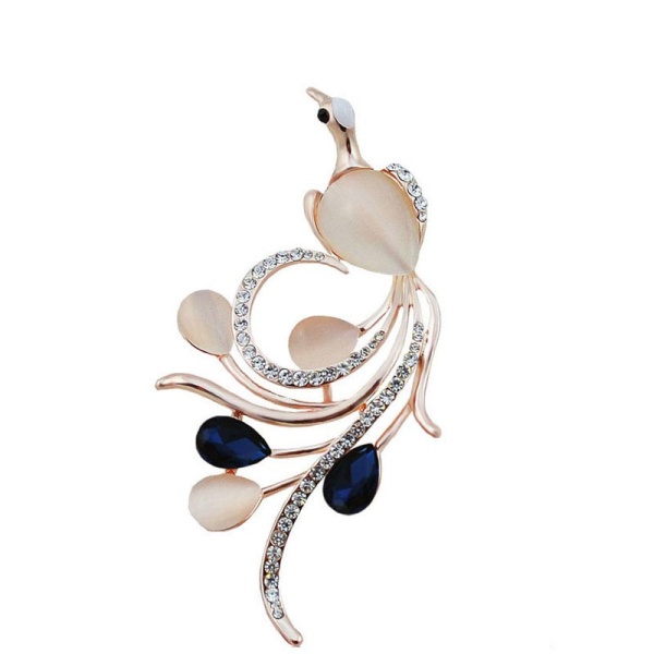 Брошка Павич lan-3215