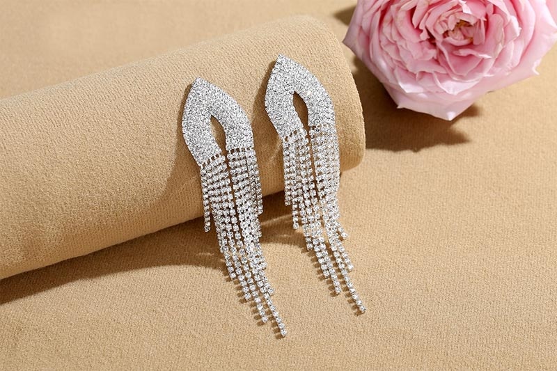 Довгі сережки lan-3079