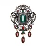 Брошка в турецькому стилі з камінням lan-3487
