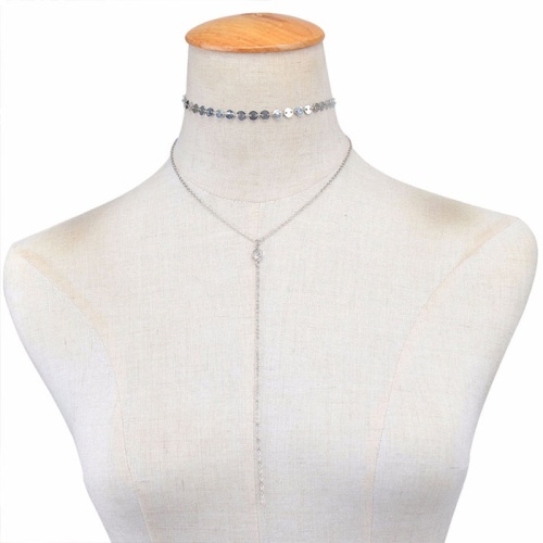 Чокер с цепочкой и монетками lan-574