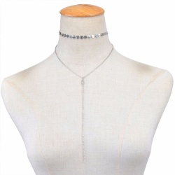 Чокер с цепочкой и монетками lan-574