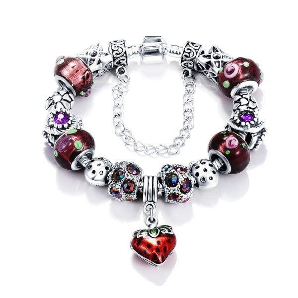 Браслет Пандора Клубника