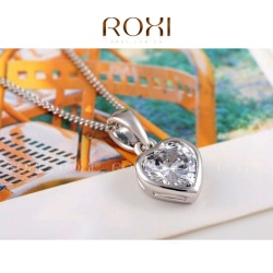 Кулон із ланцюжком Серце Roxi