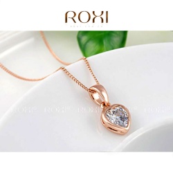 Кулон із ланцюжком Серце Roxi