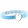 Кожаный чокер с сердцем lan-1671